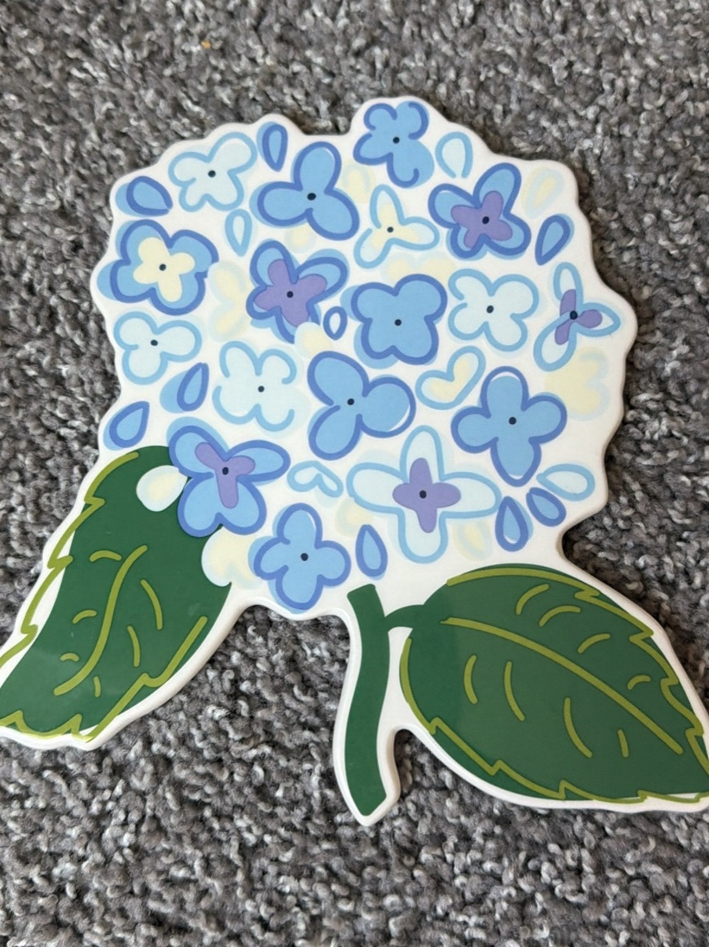 Coton Colors Blue Hydrangea LARGE &RARE attachment